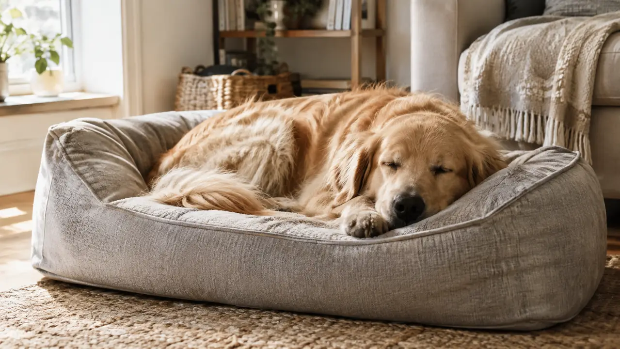 10 Reasons An Orthopedic Bed Helps A Big Dog Sleep