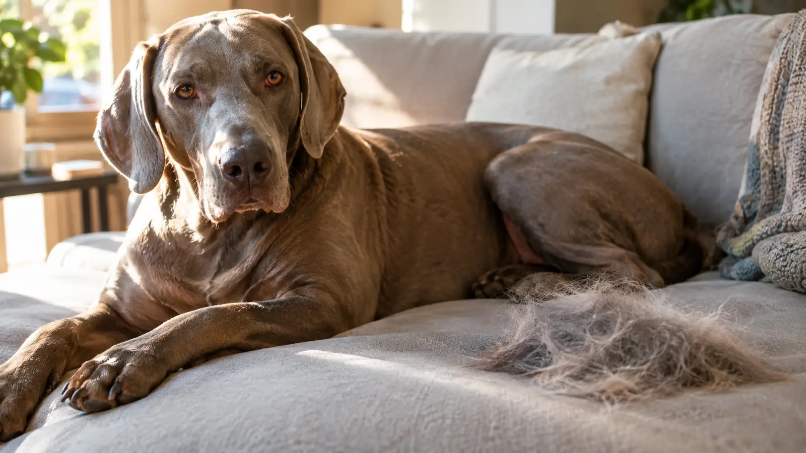 How to Cut Dog Hair On The Couch