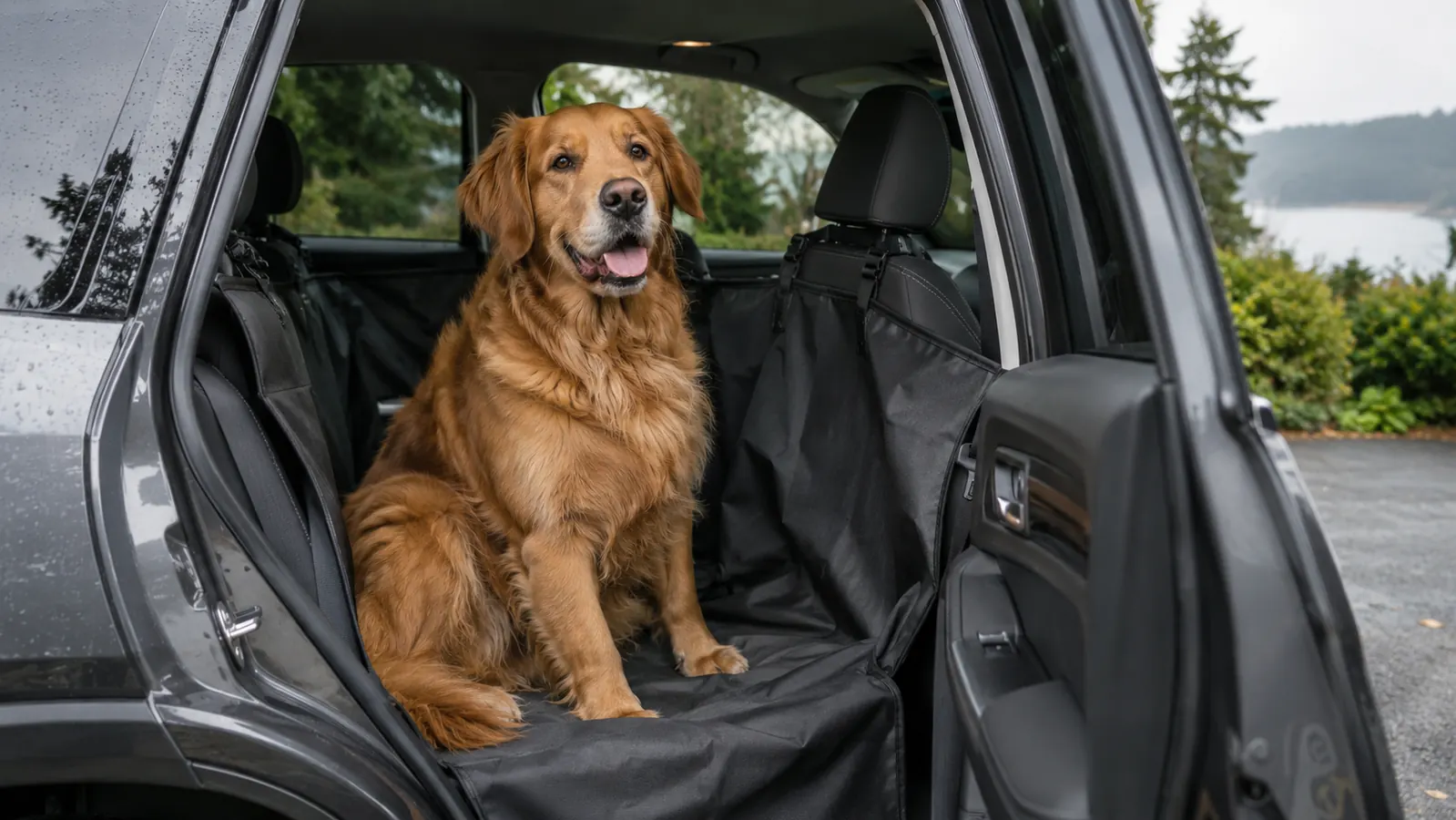 How to Keep A Muddy Dog Off Your Back Seat
